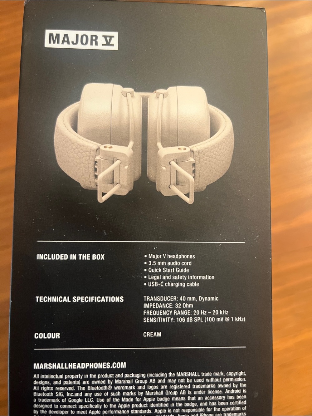 Marshall Major V Headphones - NWT - Picture 3 of 7